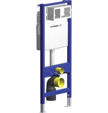 Инсталляция для подвесного унитаза Schwab, для клавиш Gala-S/VistaDuo/RivaDuo
