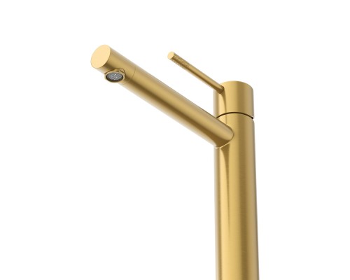 Смеситель для раковины Cezares Relax RELAX-LC2-BORO-W0 Брашированное золото