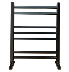 Полотенцесушитель Ника MODERN ЛМ-5 60/50 RAL9005 черный матовый с вентилями