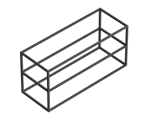 Консоль под раковину Cezares Cadro 120 Черная матовая
