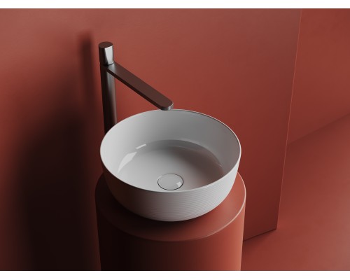 Раковина накладная Ceramicanova 356x356x135, белый