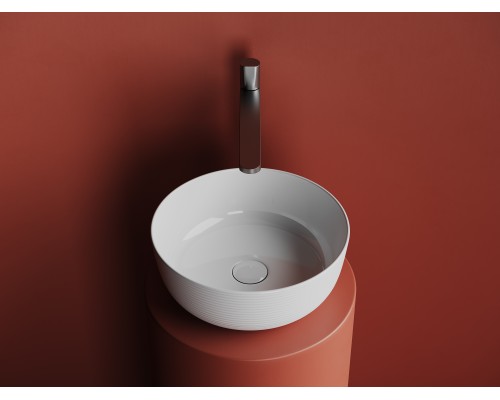 Раковина накладная Ceramicanova 356x356x135, белый