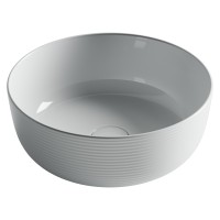 Раковина накладная Ceramicanova 356x356x135, белый