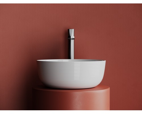 Раковина накладная Ceramicanova 356x356x135, белый