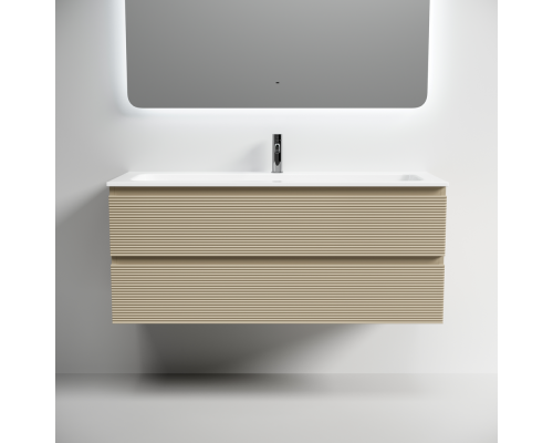 Тумба под раковину Настенная Sancos Folk 119.5 FL120CP Капучино