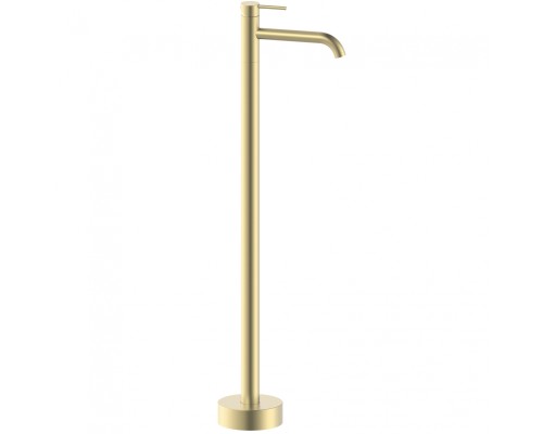 Смеситель для раковины напольный Wonzon&Woghand STICK, Браш золото WW-88649905-BG