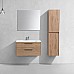 База под раковину Vincea Chiara 2D 800 подвесная 2 выкатных ящика Soft-close N.Oak