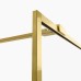 Душевое ограждение NEW TRENDY AVEXA GOLD BRUSHED 90x200 брашированное золото
