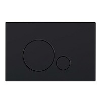 Клавиша смыва BelBagno Sfera BB017-SR-NERO.M Черная матовая
