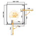 Душевой уголок Cezares Slider 90x90 SLIDER-A-2-90/100-C-NERO Черный матовый