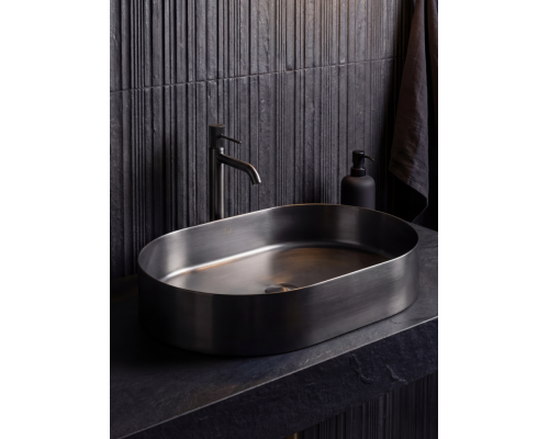 Раковина ALTROBAGNO Этерно (Eterno) 001026 MtGr из нержавеющей стали