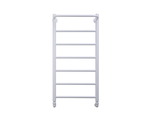 Полотенцесушитель водяной Comfysan Capri W-8 80/40 с полкой, белый