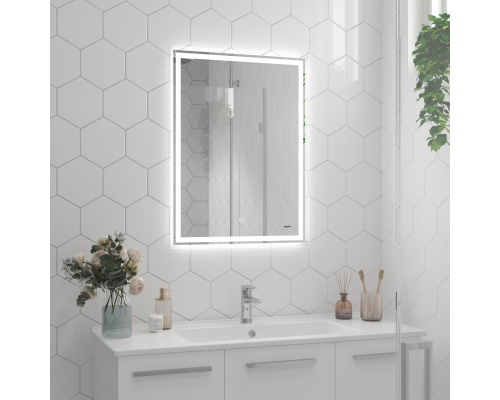 Зеркало Reflection Pretty с LED подсветкой,сенсором 60x80
