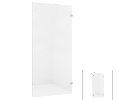 Душевое ограждение NEW TRENDY EVENTA стенка 1 50x200 хром