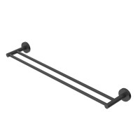 Полотенцедержатель Cezares Relax RELAX-THD-65-NOP двойной Черный матовый