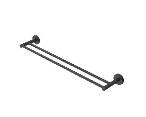 Полотенцедержатель Cezares Relax RELAX-THD-65-NOP двойной Черный матовый