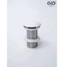 Белый матовый керамический донный клапан Gid Whm100 74403k