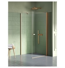 Душевое ограждение NEW TRENDY NEW SOLEO COPPER BRUSHED 100x120x195 медь