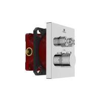 Встраиваемый смеситель для душа Vincea VSCV-321T-MCH двухфункциональный, термостат, хром