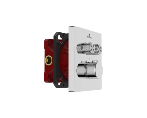 Встраиваемый смеситель для душа Vincea VSCV-321T-MCH двухфункциональный, термостат, хром