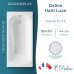 Ванна чугунная Delice Haiti Luxe 180х80 с антискользящим покрытием