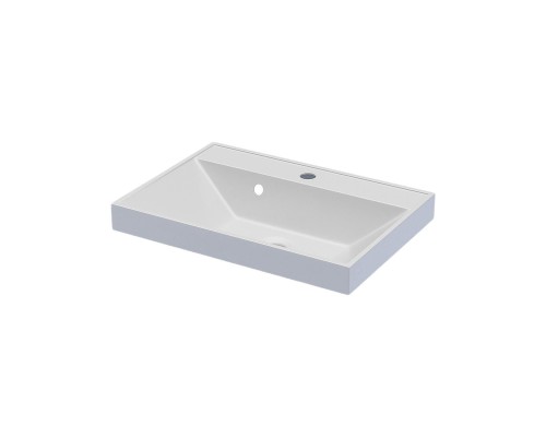 Раковина для ванной 50 см, Uperwood Classic, белая глянцевая