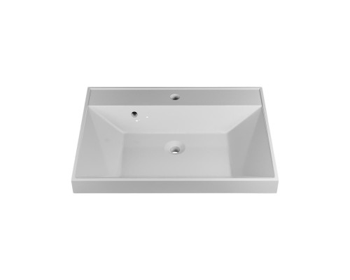 Раковина для ванной 50 см, Uperwood Classic, белая глянцевая