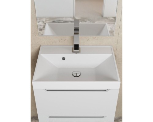 Раковина для ванной 50 см, Uperwood Classic, белая глянцевая