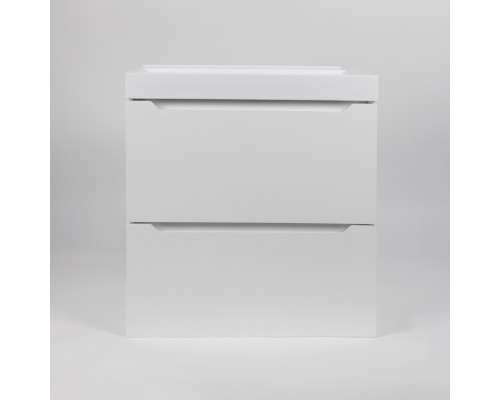 Тумба под раковину 50 см, Uperwood Tanos, белая матовая