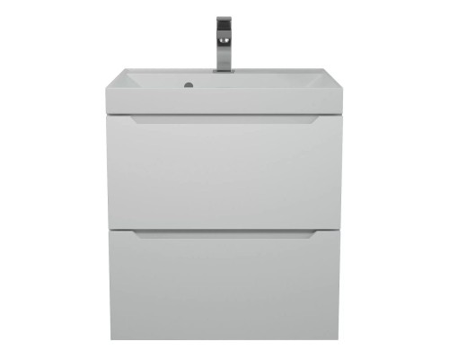 Тумба под раковину 50 см, Uperwood Tanos, белая матовая