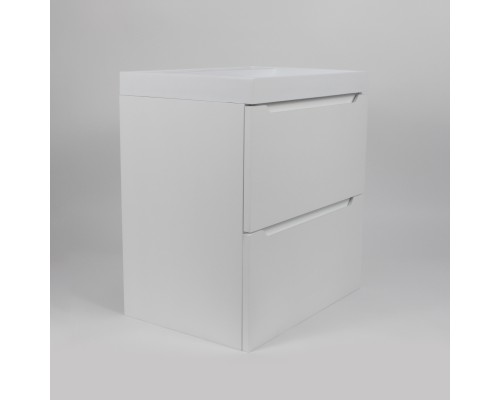 Тумба под раковину 50 см, Uperwood Tanos, белая матовая