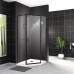 Душевой уголок BelBagno Uno 100х100 UNO-195-P-1-100-C-NERO Черный матовый