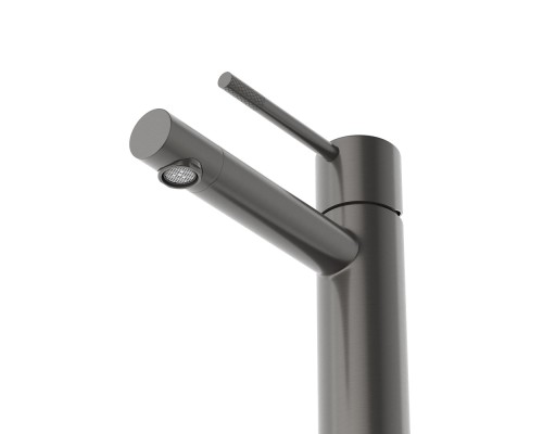 Смеситель для раковины Cezares Relax RELAX-LS2-GM Оружейная сталь