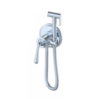 Смеситель с гигиеническим душем встраиваемый Wonzon&Woghand, Хром