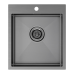 Кухонная мойка Paulmark Favor 45 PM214551-GM Вороненая сталь
