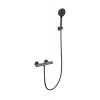 Смеситель для душа с термостатом Wonzon&Woghand, Темный графит