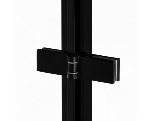 Шторка для ванны NEW TRENDY SUPERIA BLACK 100 см L черный