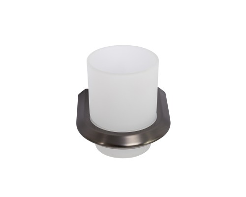 Стакан для зубных щеток Cezares Liner LINER-TUMS-GM Оружейная сталь