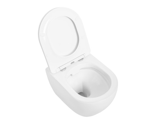 Унитаз Cezares Stylus CZR-513-TH-R/CZR-2316-SC подвесной с сиденьем Микролифт