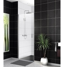 Душевая дверь BelBagno Uno 100 профиль Хром стекло прозрачное