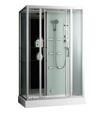 Душевая кабина Frank F506 с баней 150x85 см