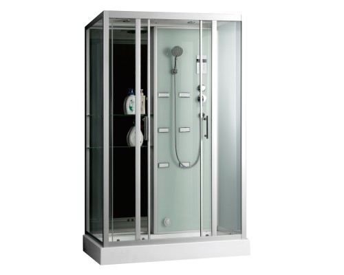 Душевая кабина Frank F506 с баней 150x85 см