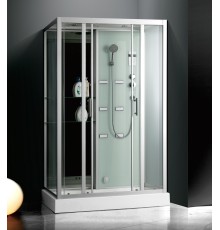 Душевая кабина Frank F506-1 пристенная 150x85 см