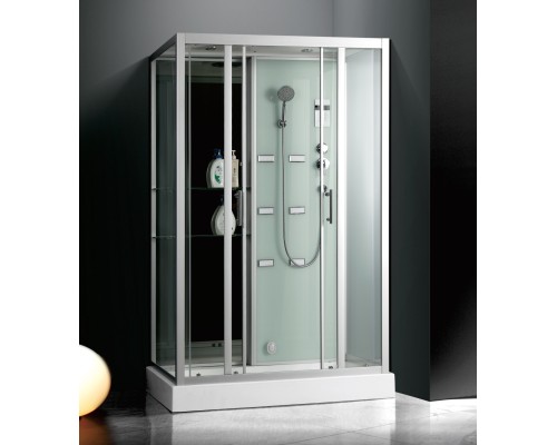 Душевая кабина Frank F506 с баней 150x85 см