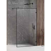 Душевое ограждение NEW TRENDY AVEXA BLACK 60x200 черный