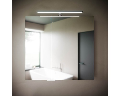 Зеркальный шкаф SANCOS Hilton 800x148х740 мм, с LED подсветкой