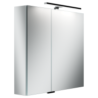 Зеркальный шкаф SANCOS Hilton 800x148х740 мм, с LED подсветкой