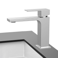 Смеситель для раковины Vincea Cube VBF-1C01CH однорычажный хром