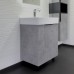 Напольная Тумба с раковиной Comforty Асти 60Н бетон светлый Comforty CF3WL032