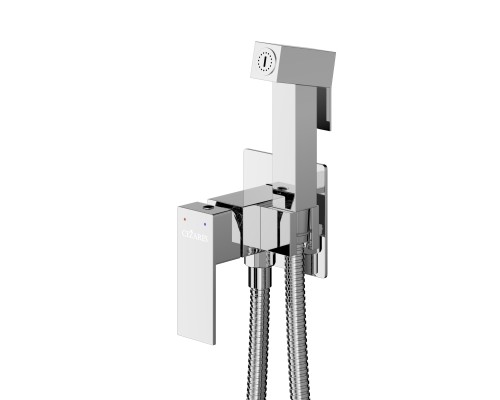 Гигиенический душ со смесителем Cezares Slider SLIDER-DIF-01 Хром